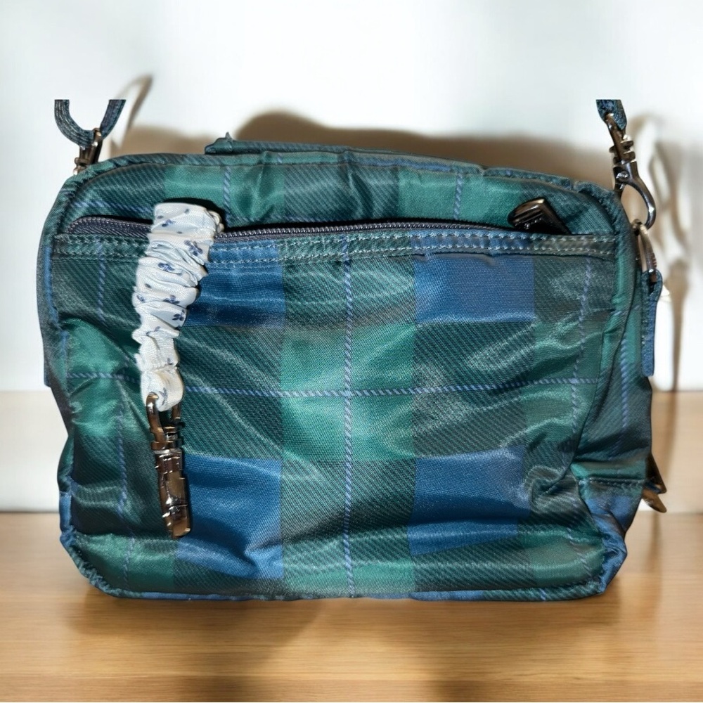 Lug Mini Ranger Cross body bag - POP PLAID NAVY - Picture 4 of 9